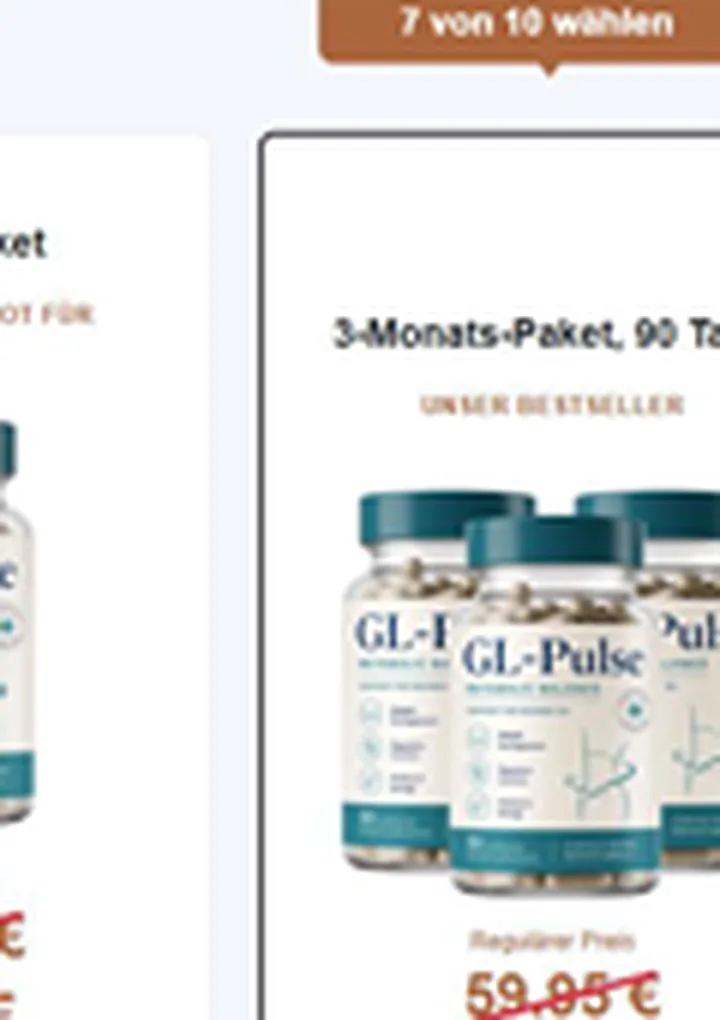 GL-Pulse Bestseller-Paket in der offiziellen Angebotsdarstellung